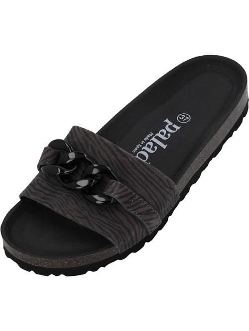 Palado Pantoletter 'Gozo'  antracit / sort
