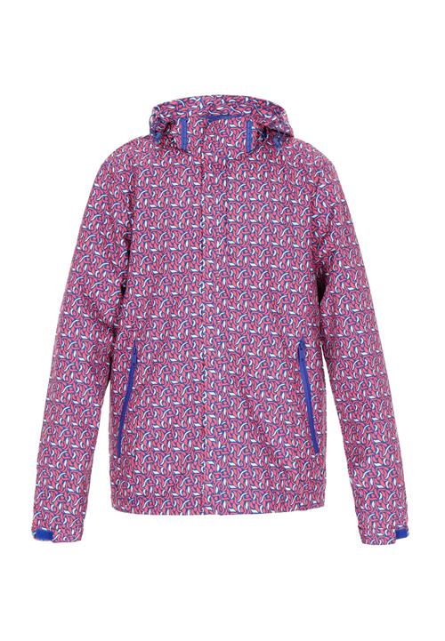 COSIMON Overgangsjakke  blå-meleret / koral / offwhite