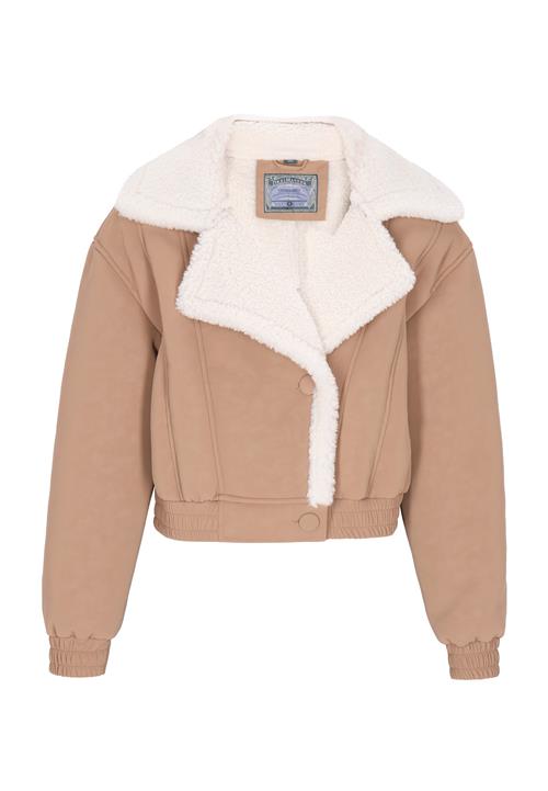 DreiMaster Vintage Vinterjakke  camel / ecru