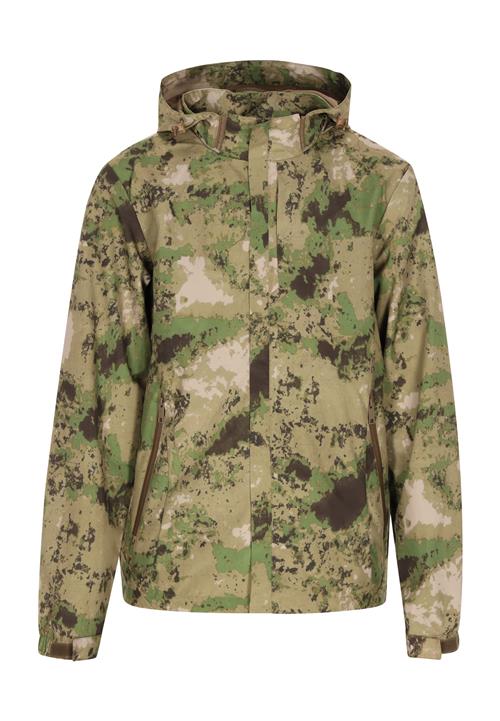 OCY Overgangsjakke  beige / mørkebrun / khaki / grøn-meleret