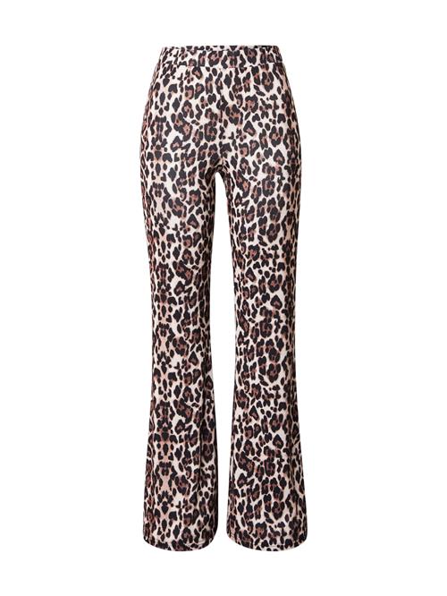 ONLY Bukser 'ONLAnna'  brun / sort / hvid