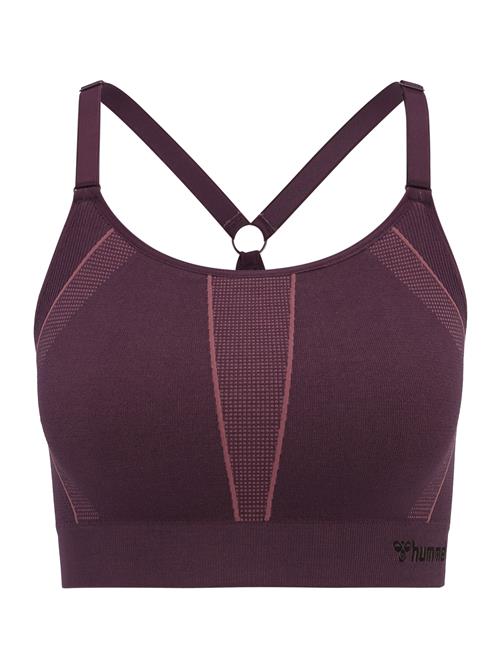 Hummel Sports-BH 'MT Power'  lilla / blomme