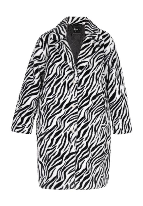 faina Overgangsfrakke  sort / hvid