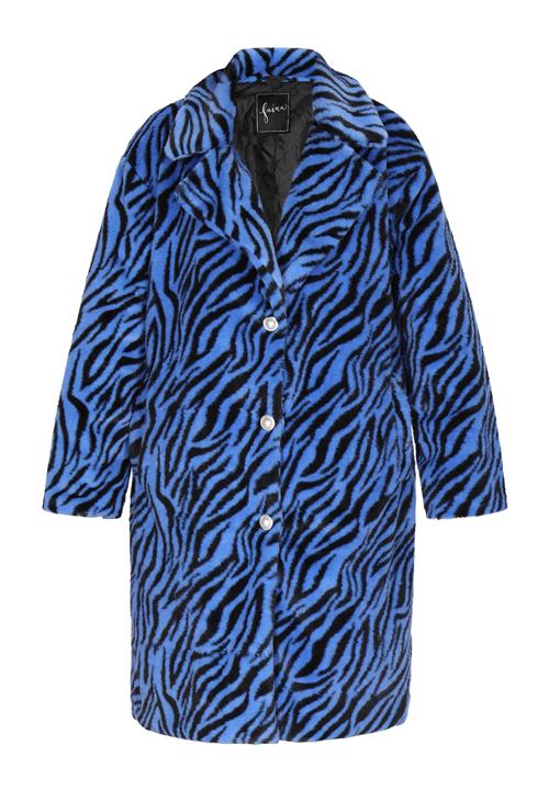 faina Overgangsfrakke  azur / sort