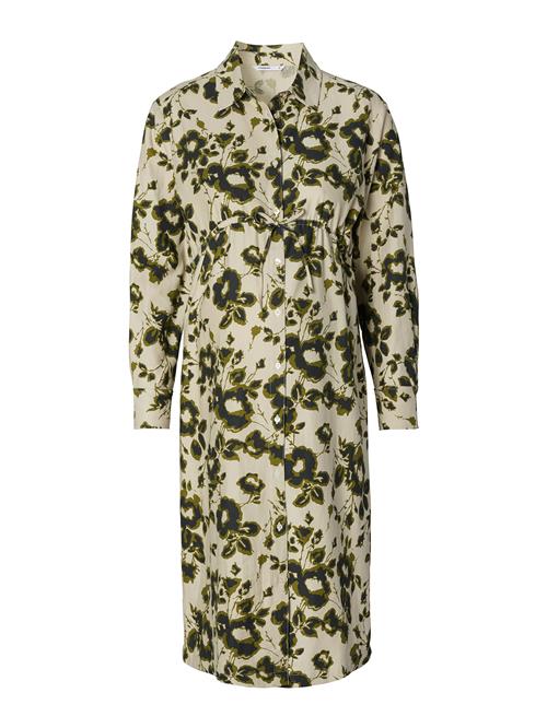 Noppies Blusekjole 'Vantaa'  beige / oliven / sort