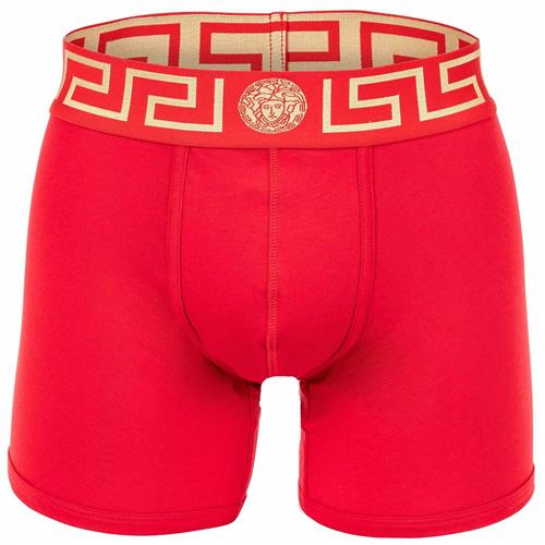 VERSACE Boksershorts  pastelgul / lys rød