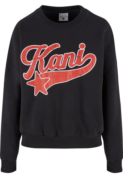 Karl Kani Sweatshirt 'Star'  cranberry / sort / hvid