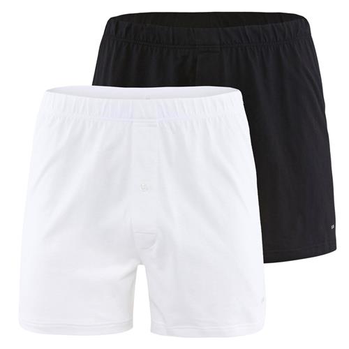 CALIDA Boksershorts  sort / hvid