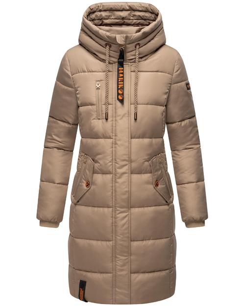 MARIKOO Vinterfrakke 'Yuikoo'  taupe