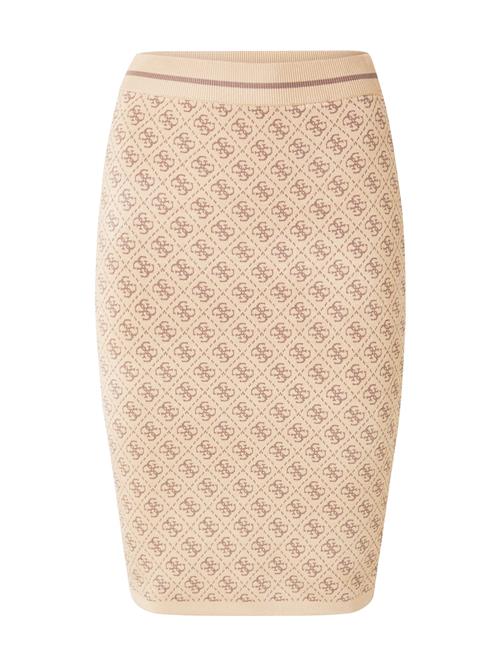 GUESS Nederdel 'LISE'  umbra / cappuccino