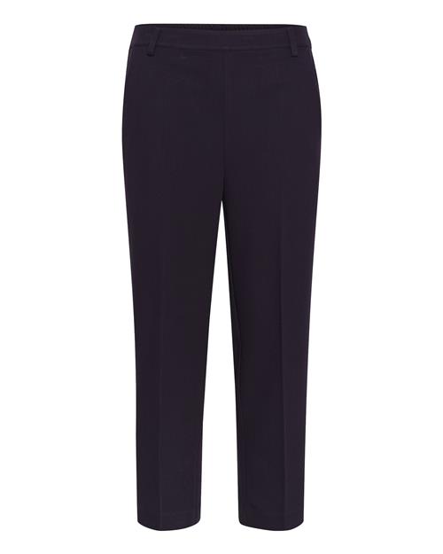 Kaffe Bukser med fals 'KA Sakura'  mørkelilla