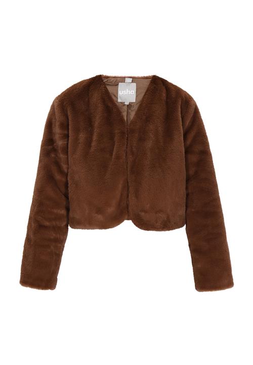 usha WHITE LABEL Overgangsjakke  brun