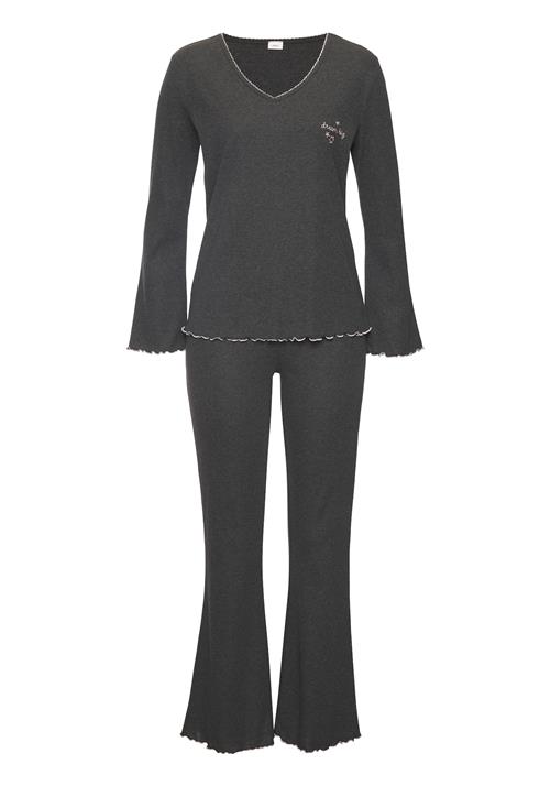 s.Oliver Pyjamas  ecru / antracit