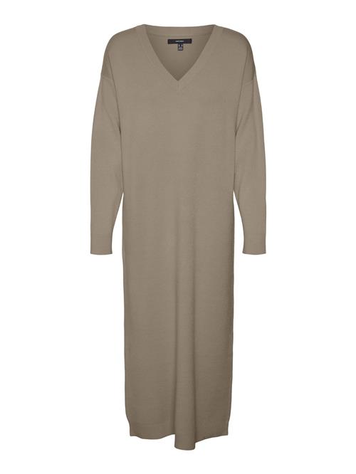 VERO MODA Strikkjole 'VMGold'  brun