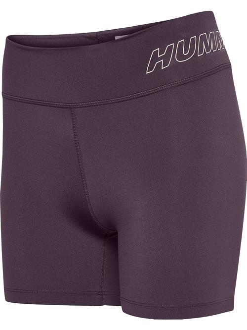 Hummel Sportsbukser 'Fundamental'  aubergine / offwhite