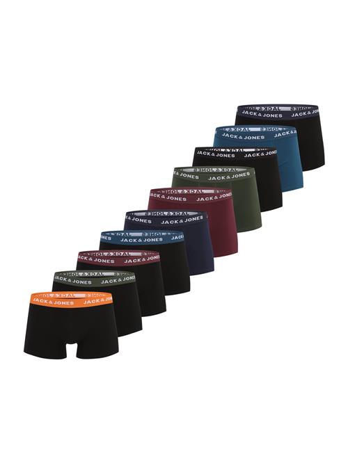 JACK & JONES Boksershorts 'JACSolid'  blå / navy / mørkegrøn / sort
