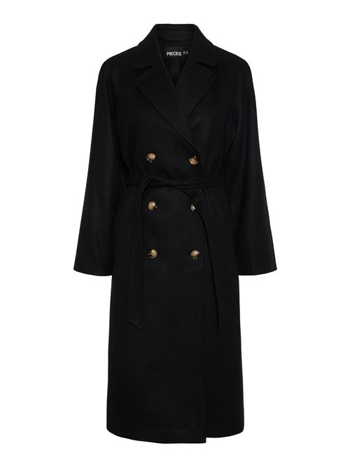 PIECES Overgangsfrakke 'PCMarbel'  sort