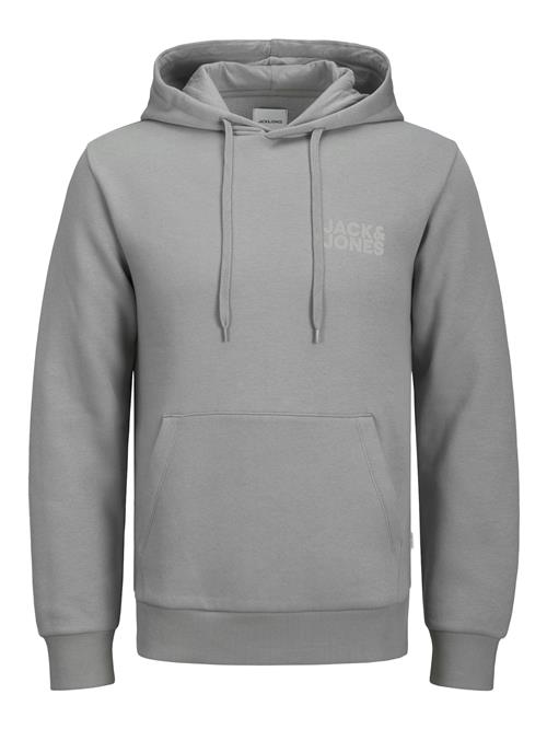 JACK & JONES Sweatshirt  grå / hvid