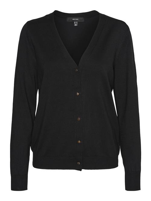 VERO MODA Cardigan 'Silje'  guld / sort