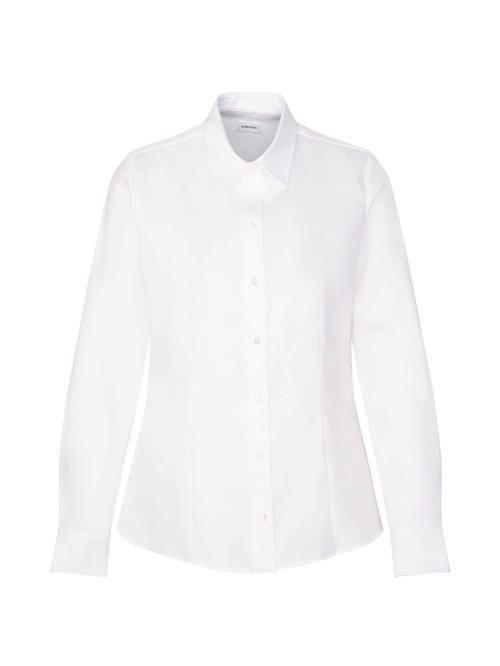 SEIDENSTICKER Bluse 'Schwarze Rose'  hvid