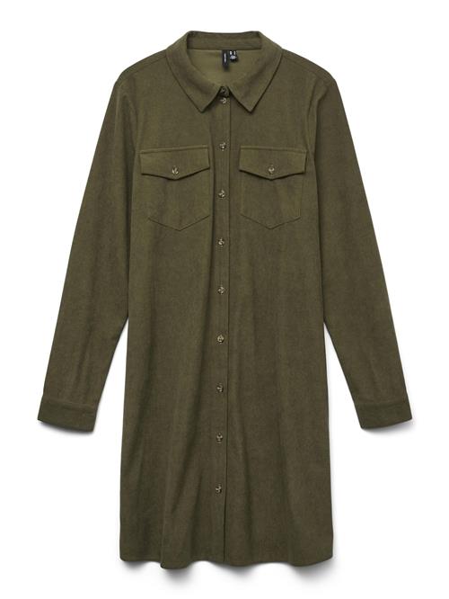 VERO MODA Blusekjole 'Vilja'  khaki