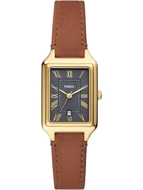 FOSSIL Analogt ur 'RAQUEL'  brun / guld / sort
