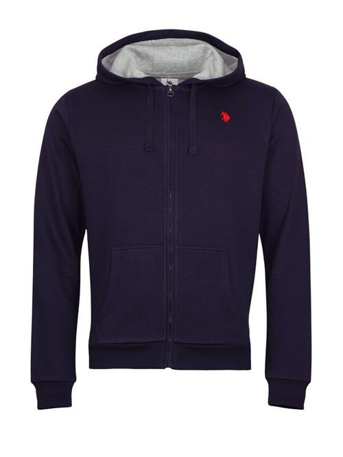 U.S. POLO ASSN. Sweatjakke  mørkeblå / rød