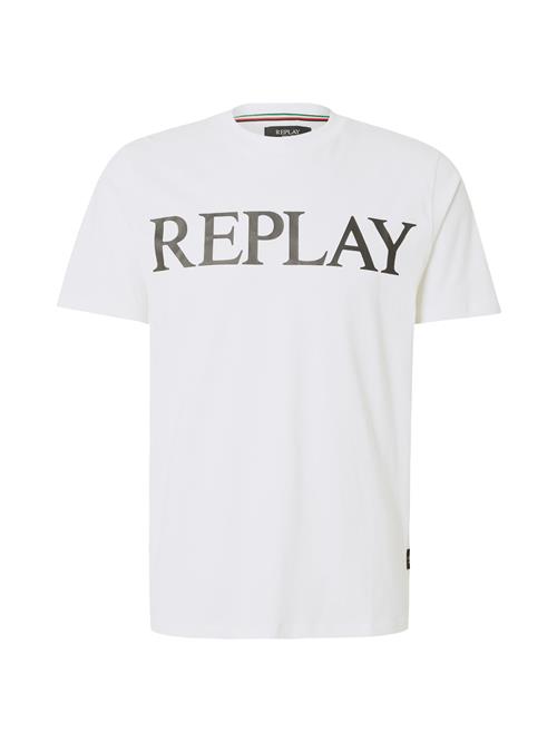 REPLAY Bluser & t-shirts  sort / hvid
