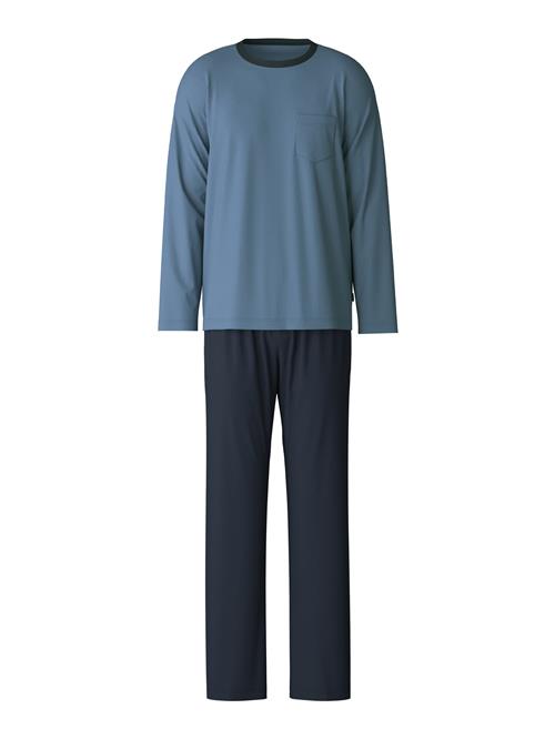 CALIDA Pyjamas lang  blå / mørkeblå
