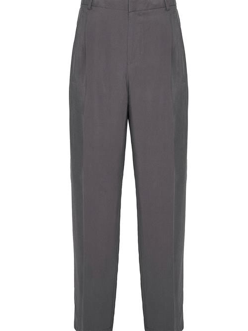 Antioch Bukser med lægfolder  grå