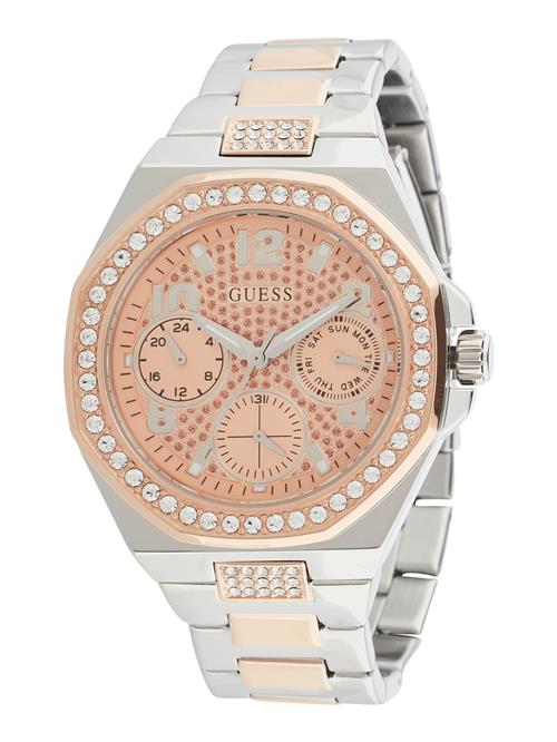 GUESS Analogt ur 'LADY EMPIRE'  rosa guld / sølv