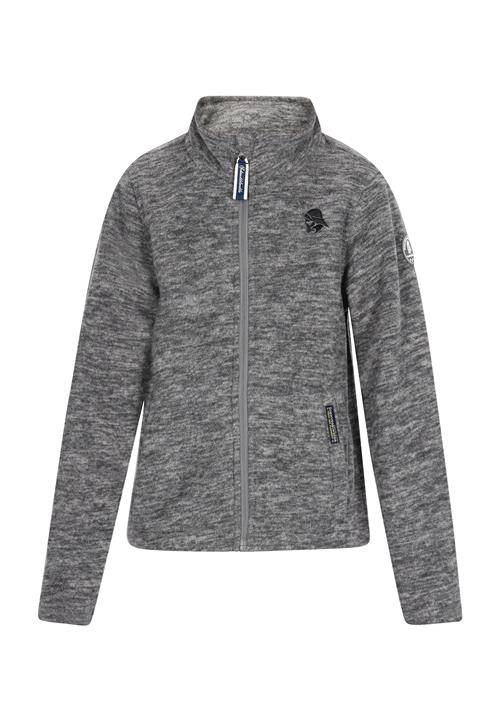 Schmuddelwedda Fleecejakke  grå-meleret