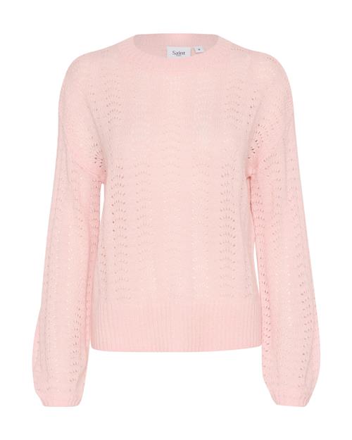 SAINT TROPEZ Pullover 'Crescent'  gammelrosa