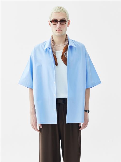 VAMOS CLO Skjorte  blå