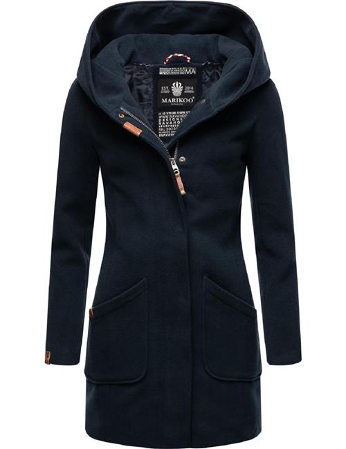 MARIKOO Overgangsfrakke 'Maikoo'  marin / brun