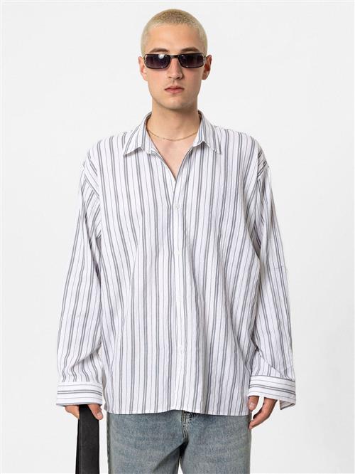 VAMOS CLO Skjorte  lysegrå / offwhite