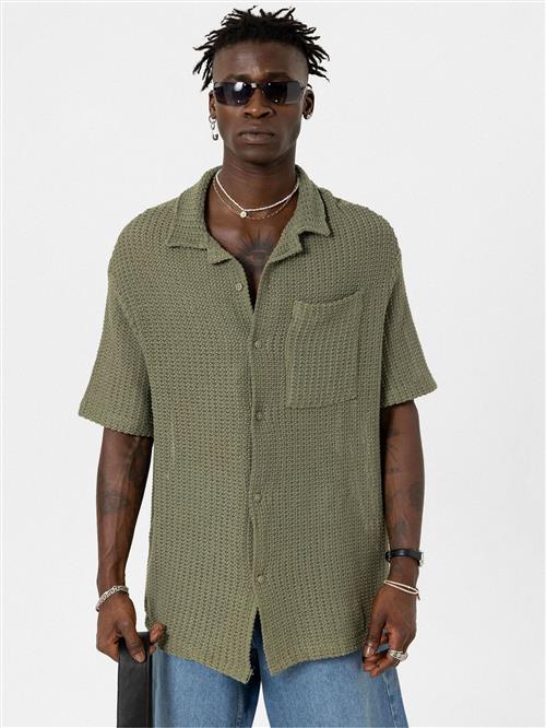 VAMOS CLO Skjorte  khaki