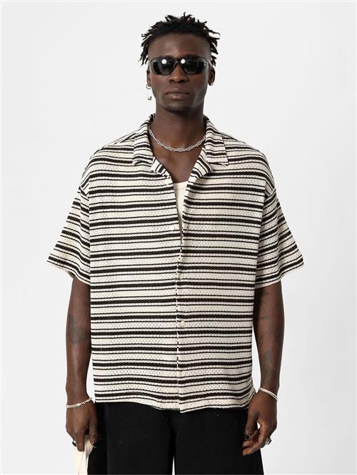 VAMOS CLO Skjorte  sort / hvid