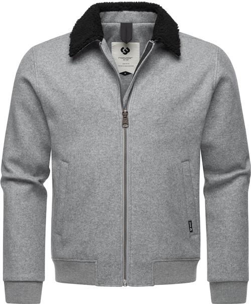 Ragwear Vinterjakke 'Sivval Felt'  grå-meleret / sort