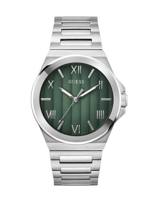 GUESS Analogt ur 'VINYL'  sølv