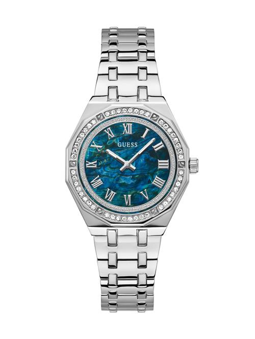 GUESS Analogt ur 'Desire'  turkis / petroleum / sølv