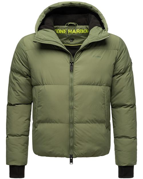 STONE HARBOUR Vinterjakke 'Tayroos XX'  græsgrøn