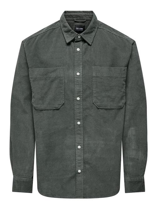 Only & Sons Skjorte 'ONSAlp'  mørkegrå