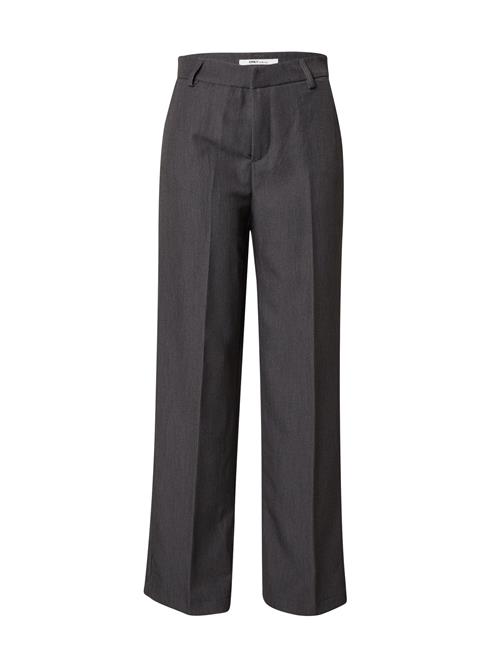 ONLY Bukser med fals 'ONLHattie-Lana'  mørkegrå