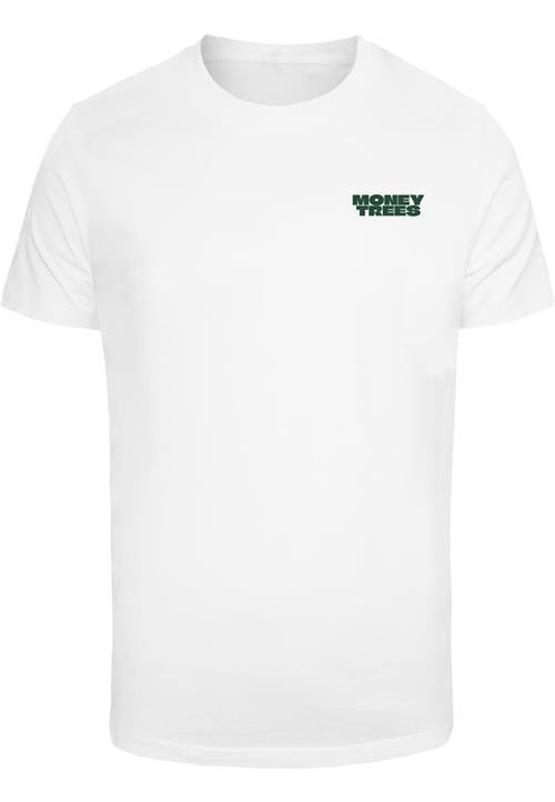 Mister Tee Bluser & t-shirts 'Money Trees'  gran / hvid