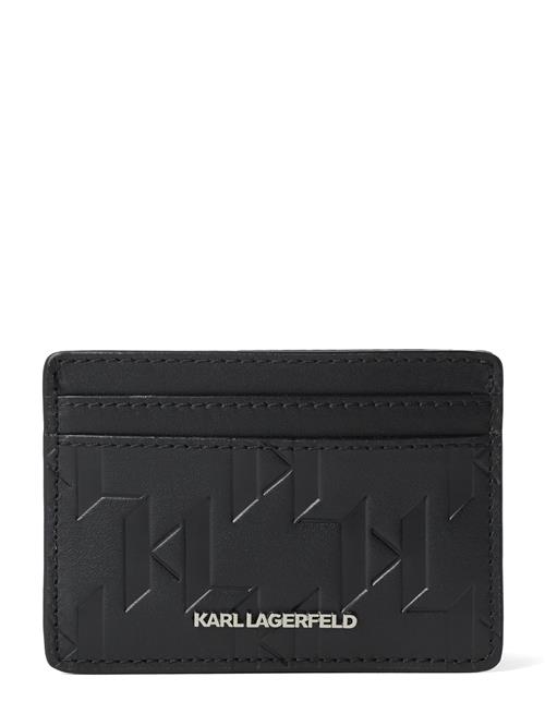 Karl Lagerfeld Tegnebog  sort / sølv