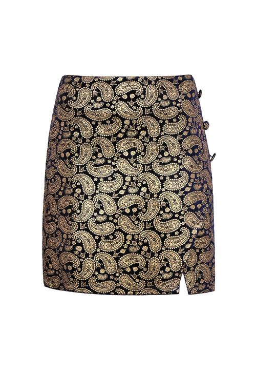 IZIA Nederdel  guld / sort