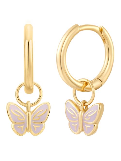 Glanzstücke München Øreringe  guld / pastellilla