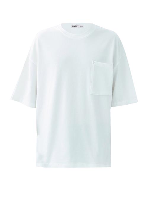 VAMOS CLO Bluser & t-shirts  ecru / sort