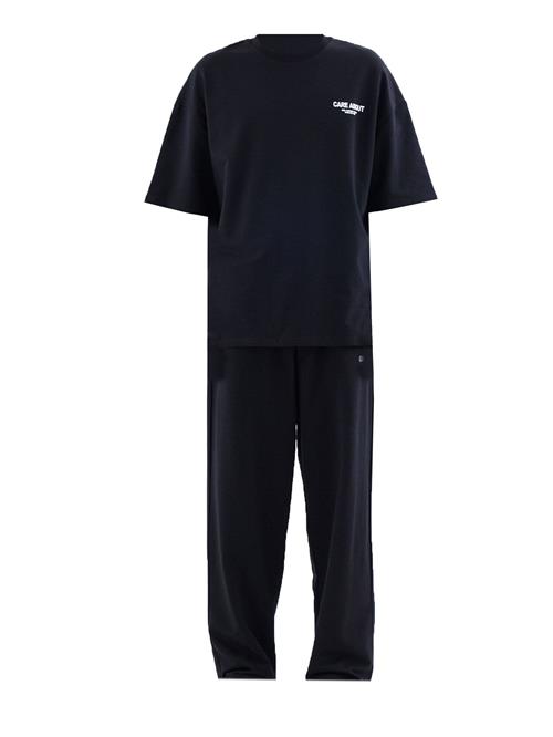 VAMOS CLO Bukser  sort / hvid